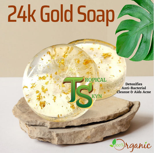 24k Gold Soap